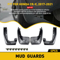 Set of 4 Mud Guards for Honda CR-V (2017–2022)