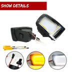 Clear Switchback LED Front Corner Turn Signal Light for Toyota 4Runner (2003–2005)