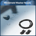 Set of 1 Windshield Washer Nozzle with Fluid Hose for Toyota  No. 8538130110
