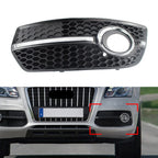 ABS Black Front Bumper Fog Light Lamp Covers for Audi Q5 (2009-2011)