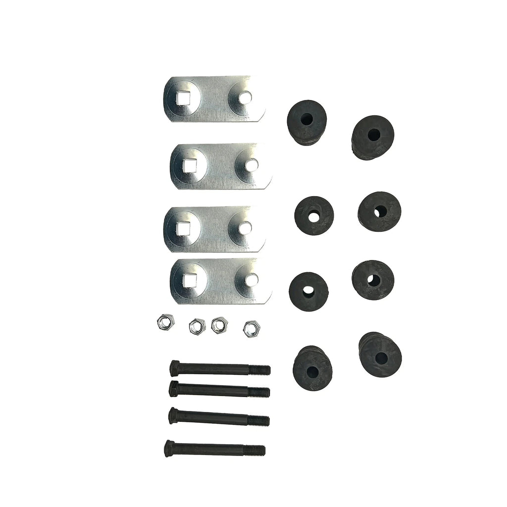 Pair Leaf Spring Rear Shackle Kits for Camaro Nova Firebird (1967-1981)