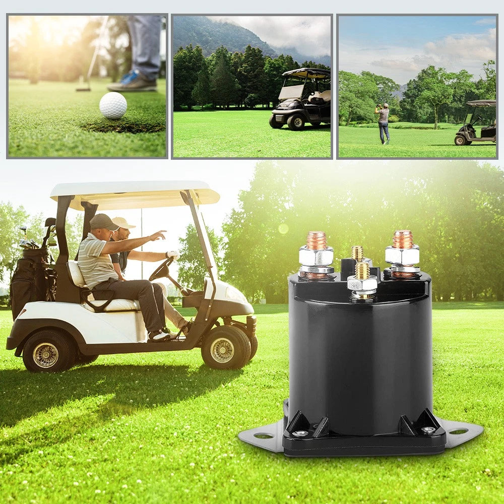 12V Solenoid for Club Car DS for Precedent Gas Golf Carts (1984–Up)