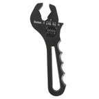 Adjustable Wrench for Hose End Fitting (Aluminum, Black)