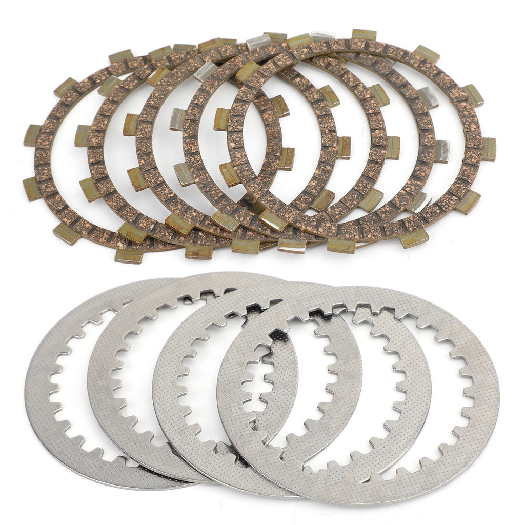 Clutch Kit Iron & Friction Plates for Yamaha SRX250 SR250 XT250 (1983–2000) #8