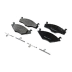 Front NAO Brake Pad Set for Volkswagen Cabriolet, Jetta (1985–1993)