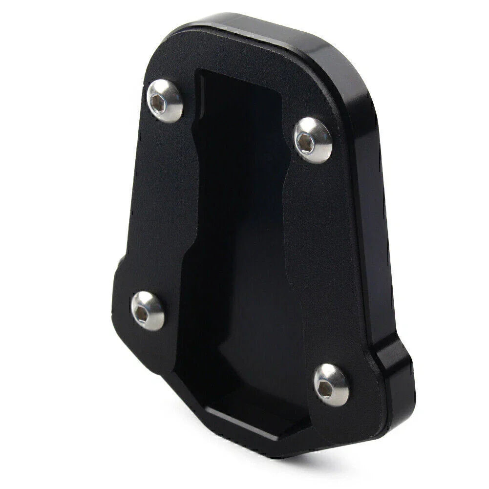 Black Side Kickstand Pad for Honda CRF300L CRF300 Rally (2021-2024)