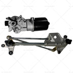Front Windshield Wiper Transmission Linkage Assembly w/ Motor for Honda