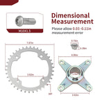Rear Axle Sprocket & Hub Kit for Yamaha Raptor YFM250 (2008–2013), YFM350 (2004–2013)
