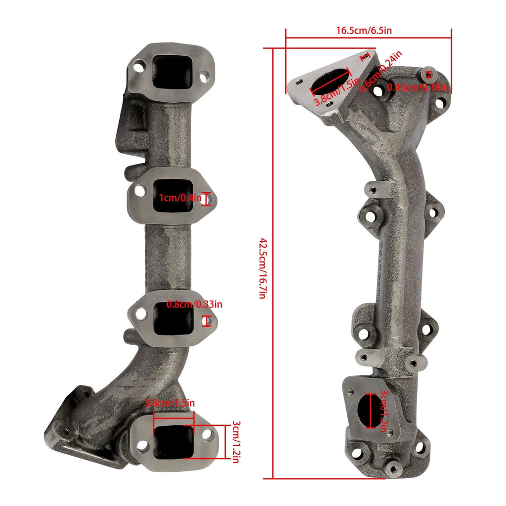 Exhaust Manifold Kit for Ford F-250 F-350 F-450 Super Duty (2015–2019)