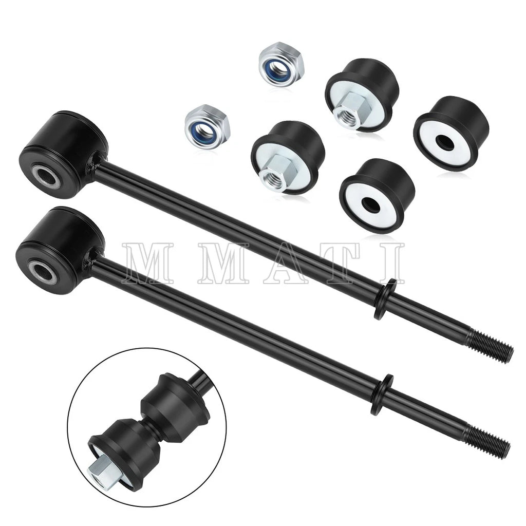 2X Stabilizer Bar Linkage & Bushing for Polaris Ranger 800 Crew XP 6x6 900 Diesel