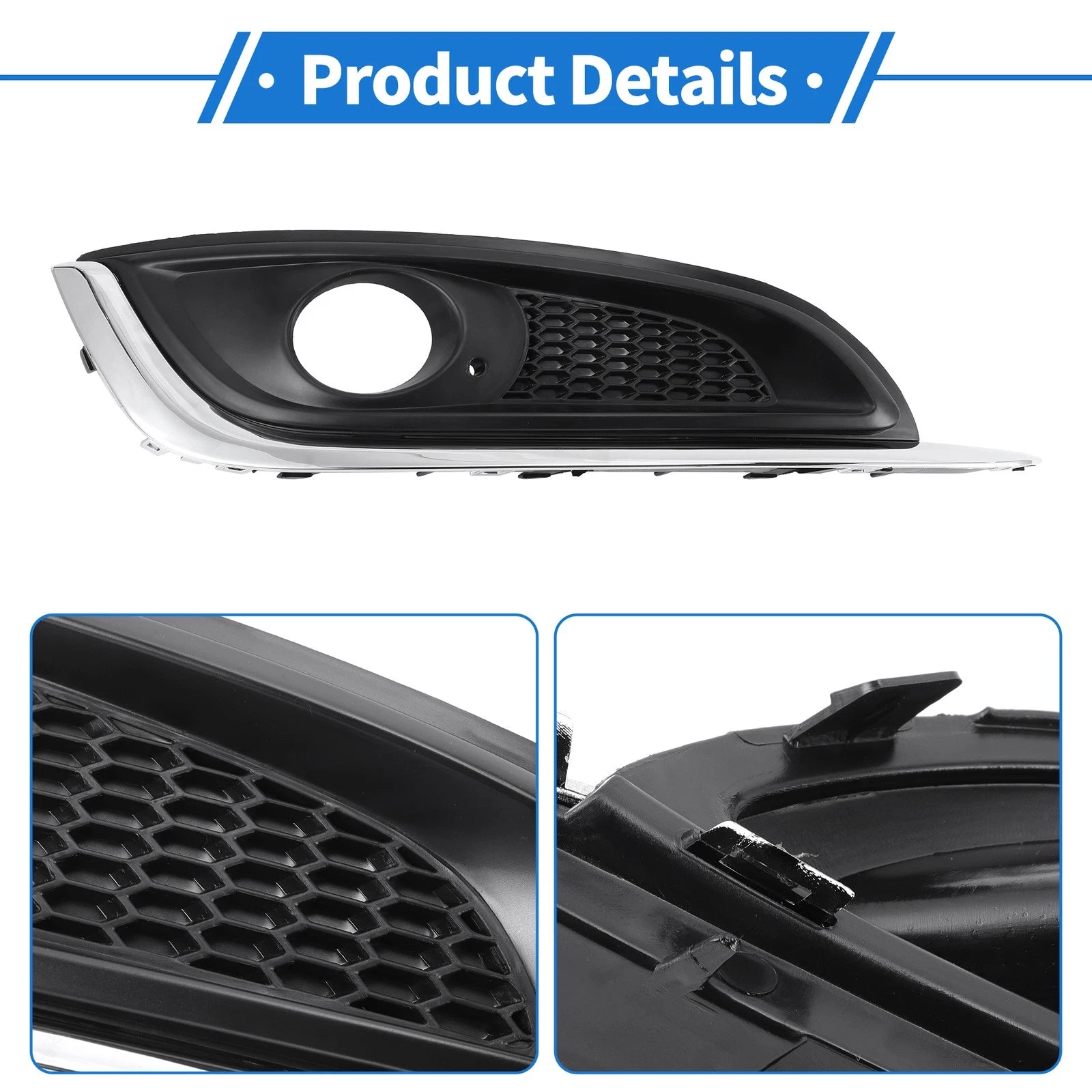 1 Pc Fog Light Grill for Buick Regal (2014–2017) No. 23142358