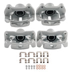 Front Rear Brake Calipers with Bracket for Chevrolet Equinox/GMC Terrain (2010–2017)