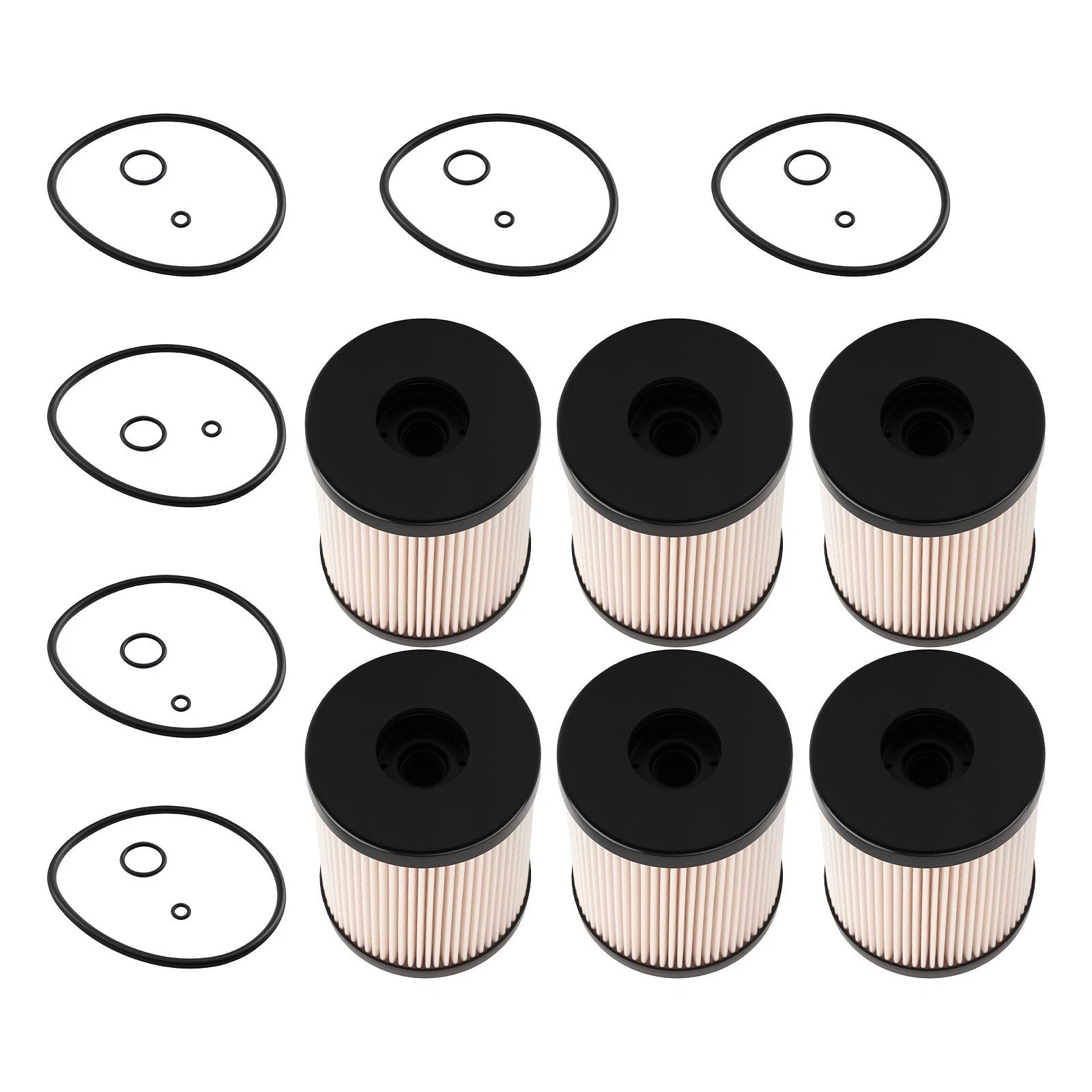 6X Fuel Filter for International Harvester (2002–2019) PF7978 1878042C92 86994