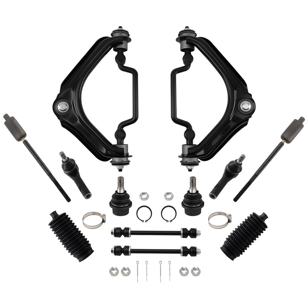 12x Front Upper Control Arms Tie Rods for Ford Explorer Mountaineer (2002–2003)