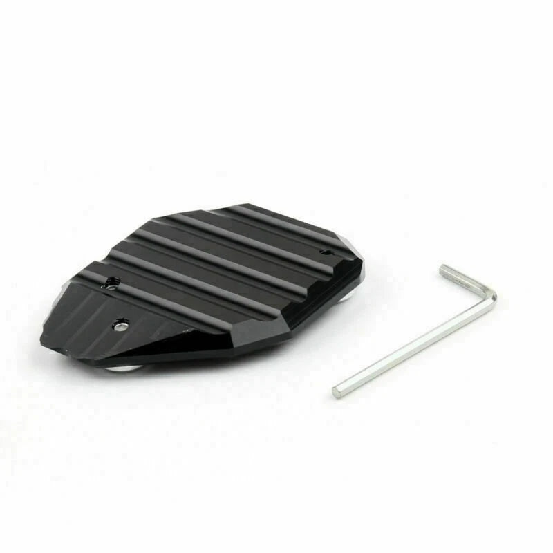 Side Stand Kickstand Plate Pad for BMW F800GS (2008–2015) Black