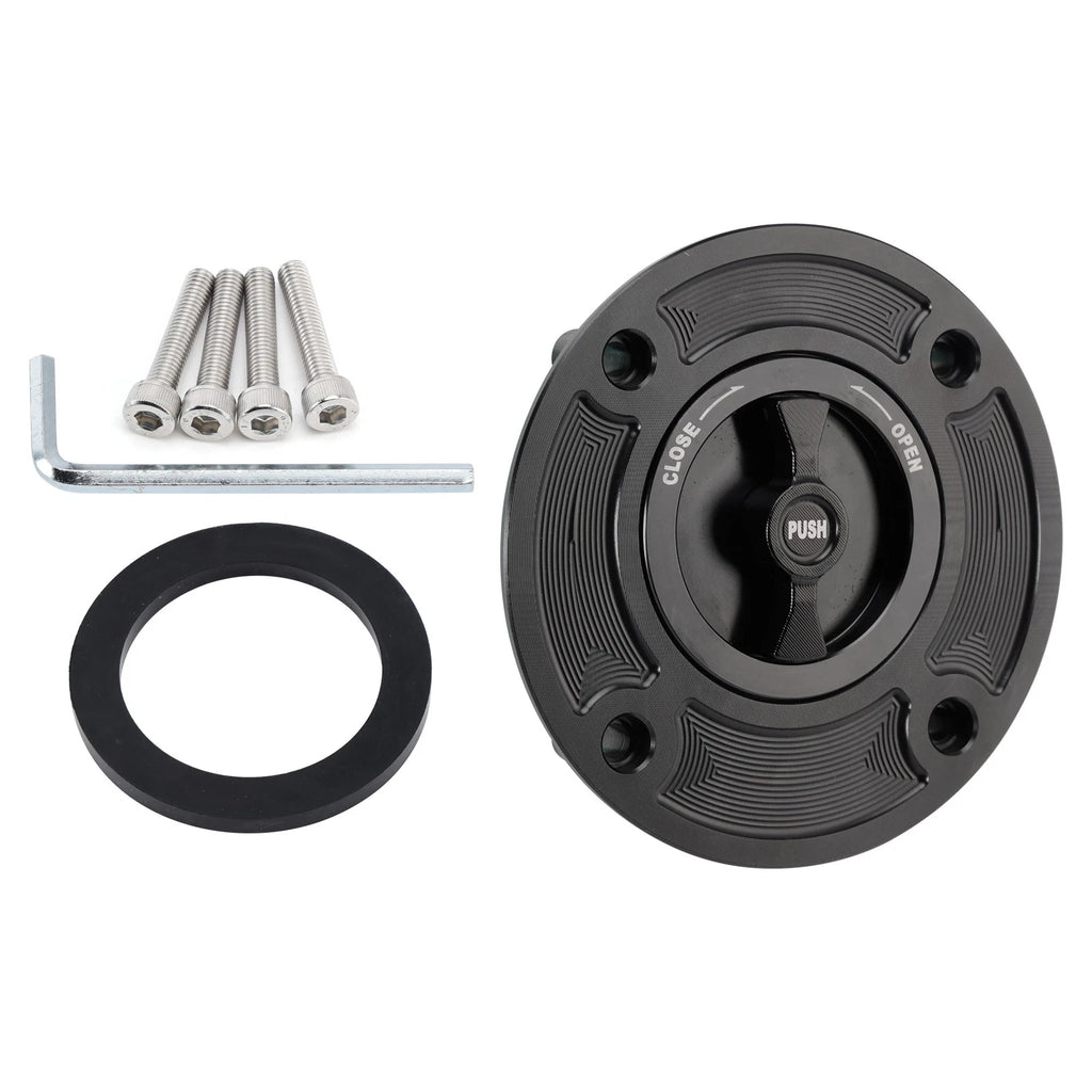 Quick-Turn Gas Fuel Cap for Suzuki GSX1300R Hayabusa (1999–2007) TL1000R/S (1997–2003)