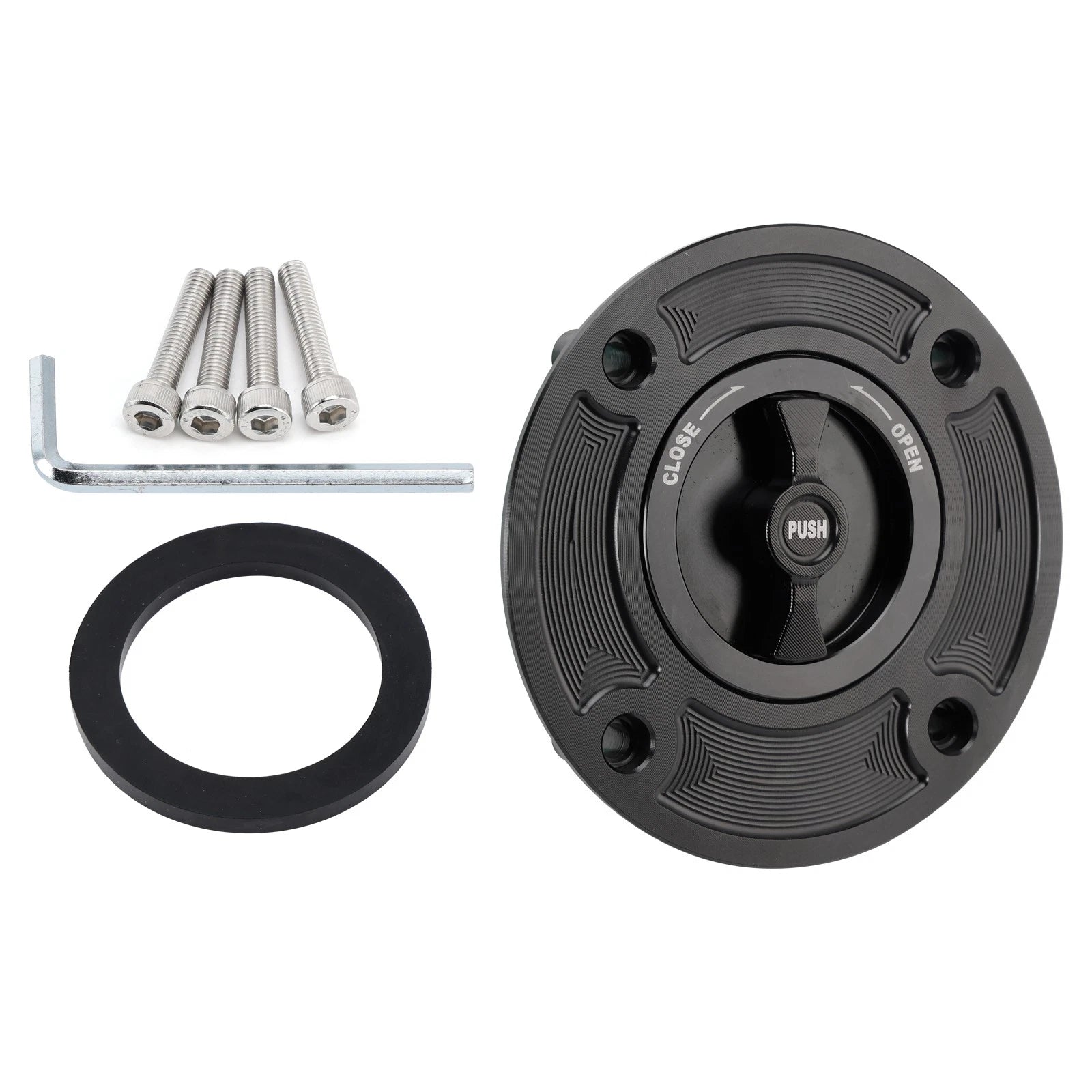 Quick-Turn Gas Fuel Cap for Suzuki GSX1300R Hayabusa (1999–2007) TL1000R/S (1997–2003)