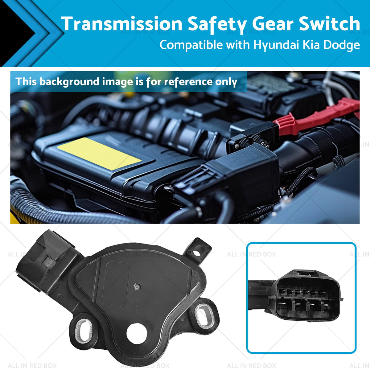 Transmission Safety Gear Switch for Hyundai Kia Dodge (42700-23000)