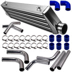 Universal Intercooler Kit for 27"–7"–2.5" with 2.5" Aluminum Pipe and Hose (2015–2020)