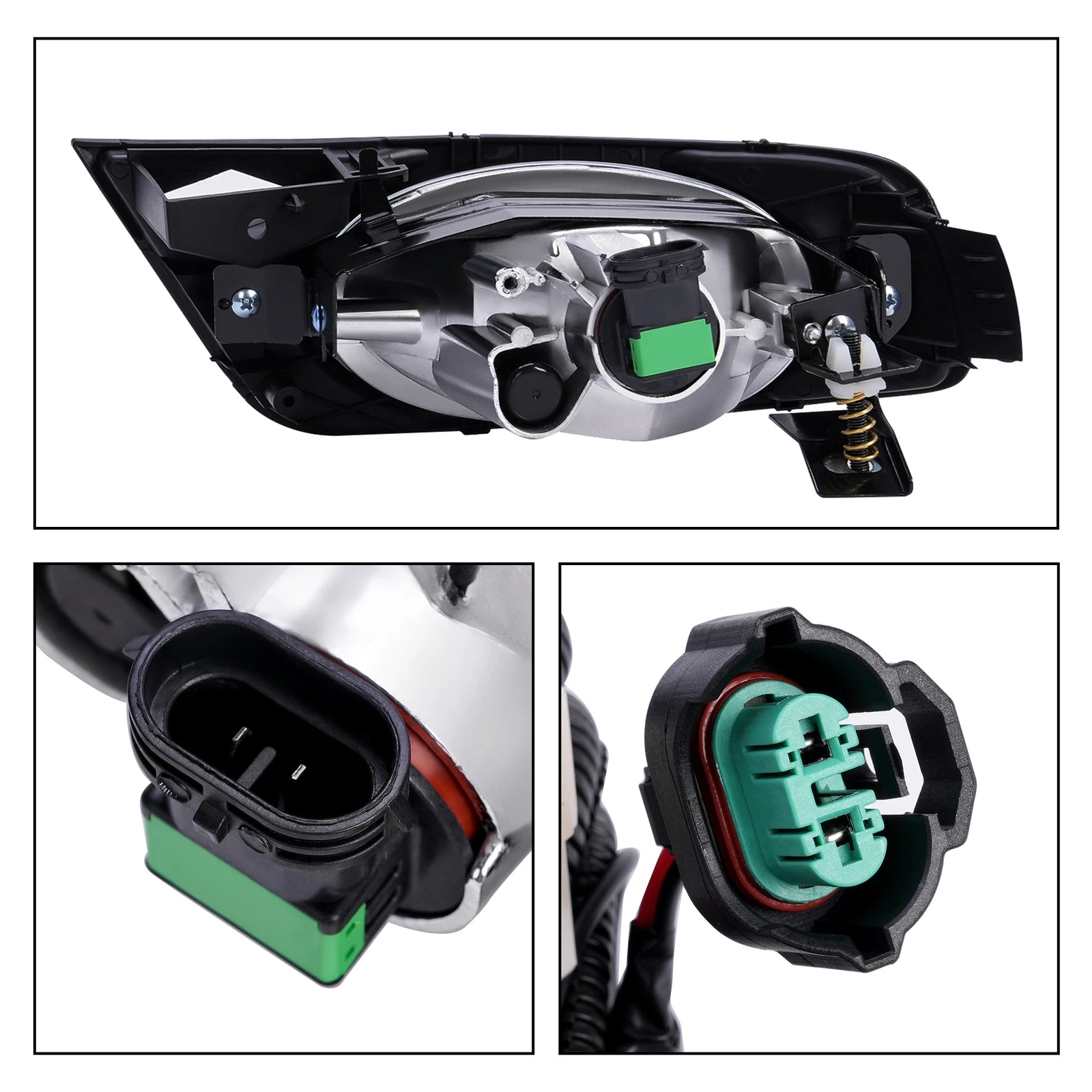 Pair Fog Lights for Honda Odyssey (2008–2010) Bumper Driving Lamps