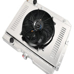 3 Row Radiator Shroud Fan for Chevy Impala Biscayne Bel Air El Camino (1959–1965)