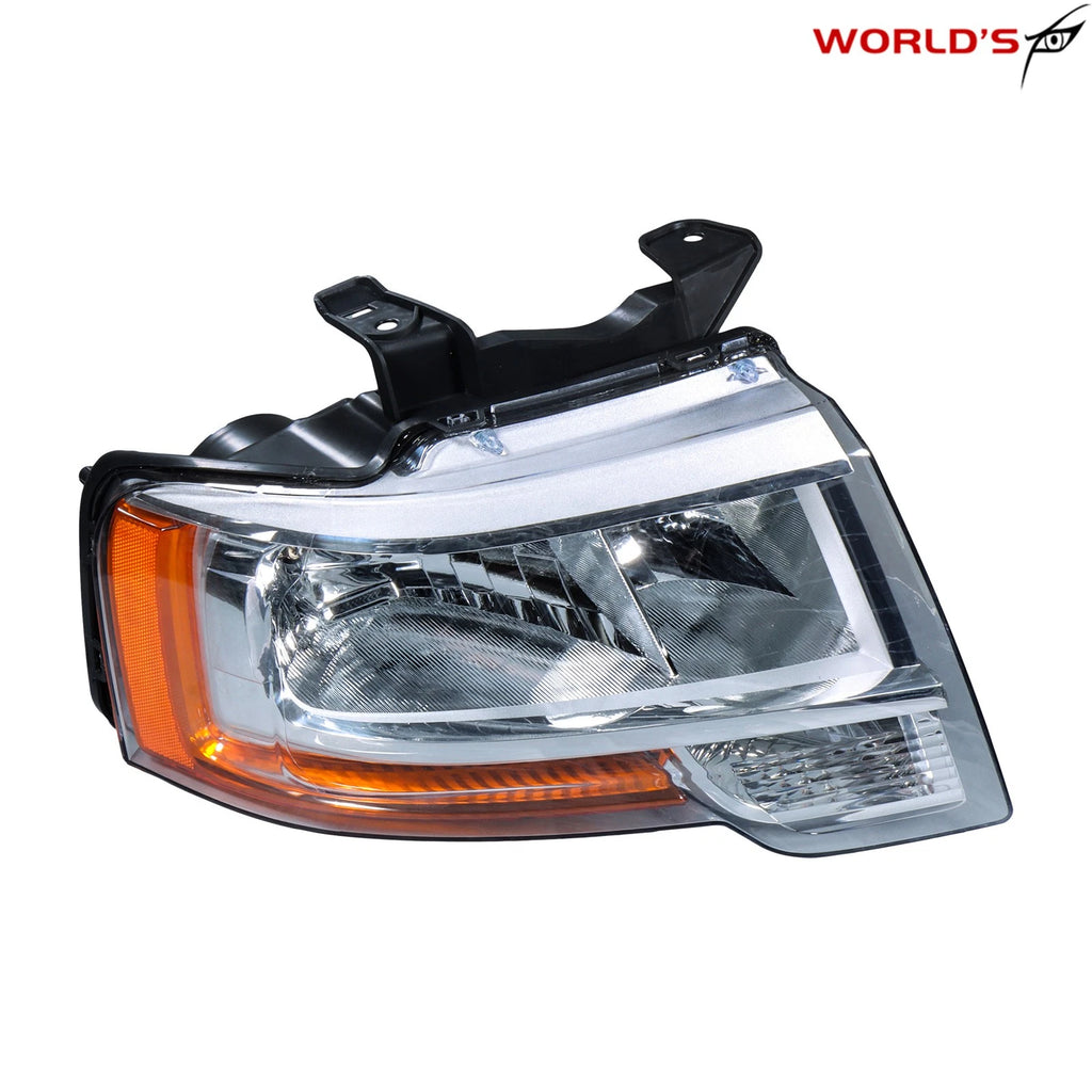 Halogen Headlight for Ford Expedition (2015–2017) Chrome Right Side