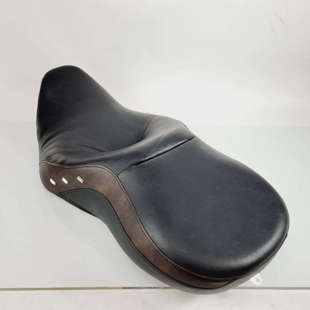 Seat for Harley-Davidson Road King (2008–2023) - Black and Brown