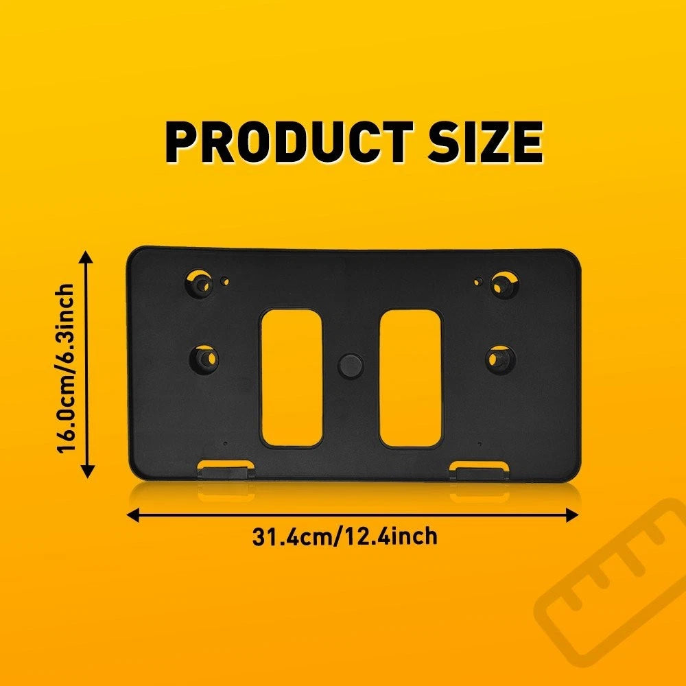 Set of 1 Front Bumper License Plate Frame for Toyota Sienna (2021–2023)