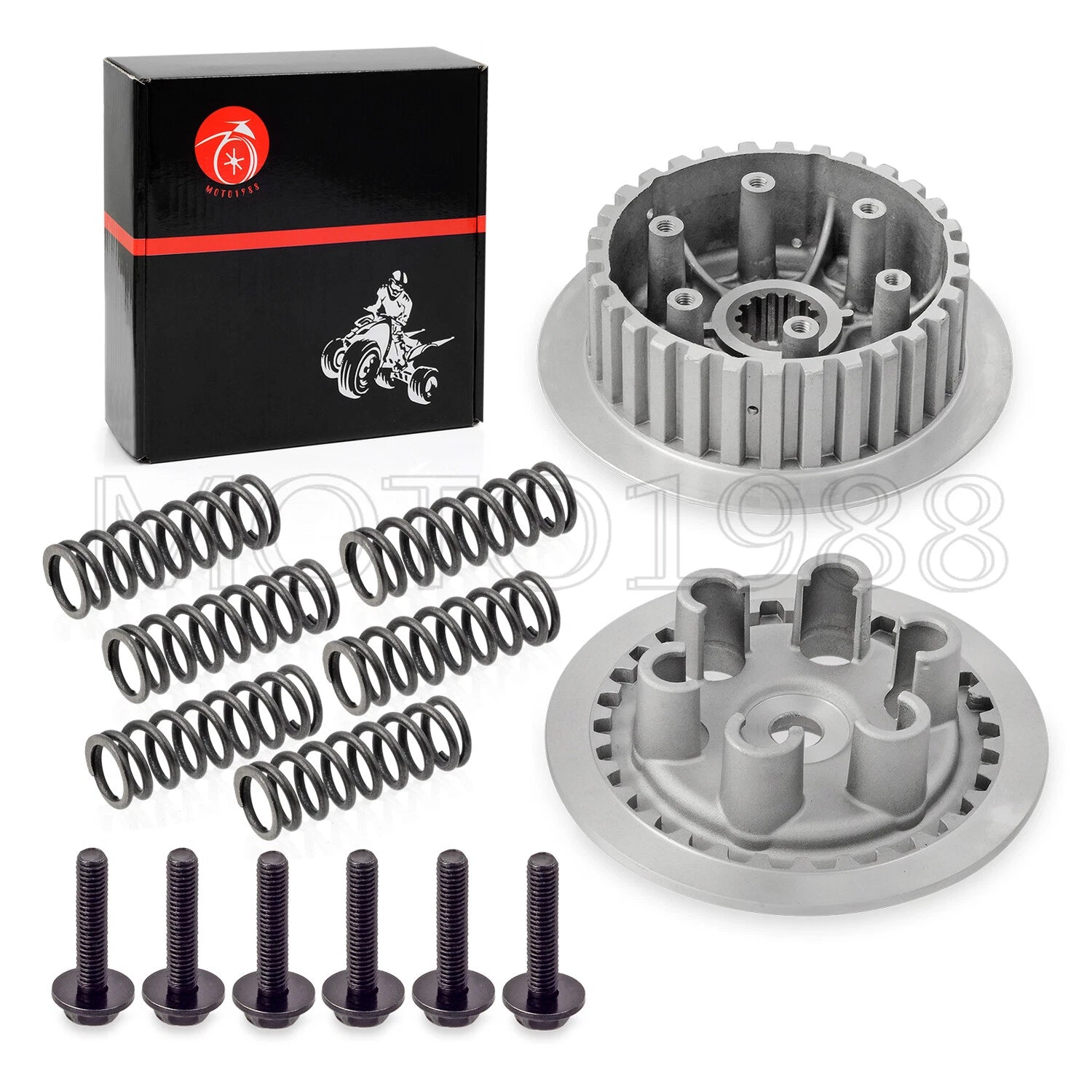 Clutch Kit for Yamaha YFZ450 (2006–2013) - Center Hub, Pressure Plate, Springs
