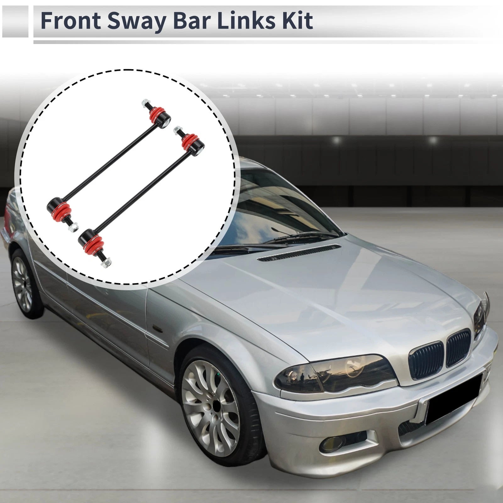 Front Stabilizer Bar Links for BMW 323CI (2000) No.K90515, Set of 2