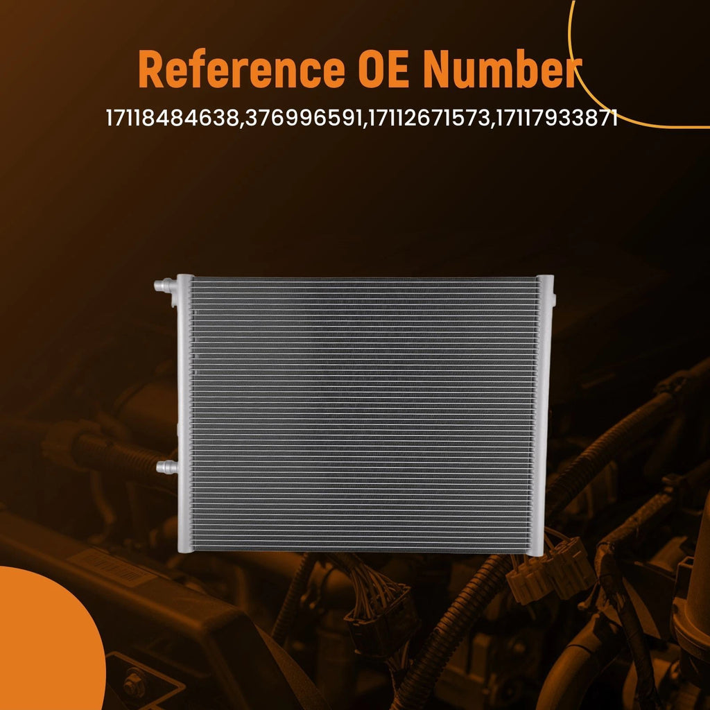 Aluminum Radiator for BMW 5 7 8 (2018–2020) MT Cross Flow