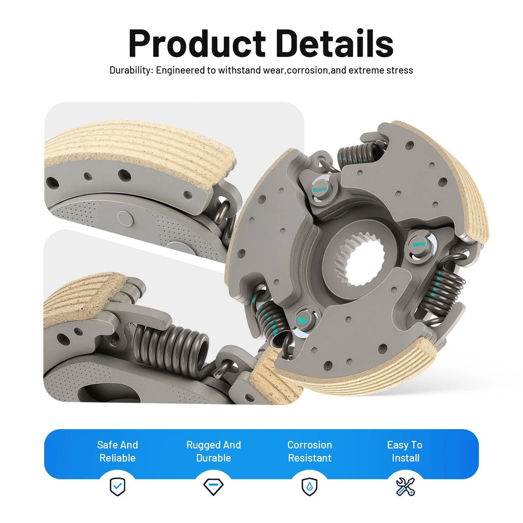 Wet Centrifugal Clutch for Kawasaki Bayou 220 (1988–2022) / Bayou 250 (2003–2011)