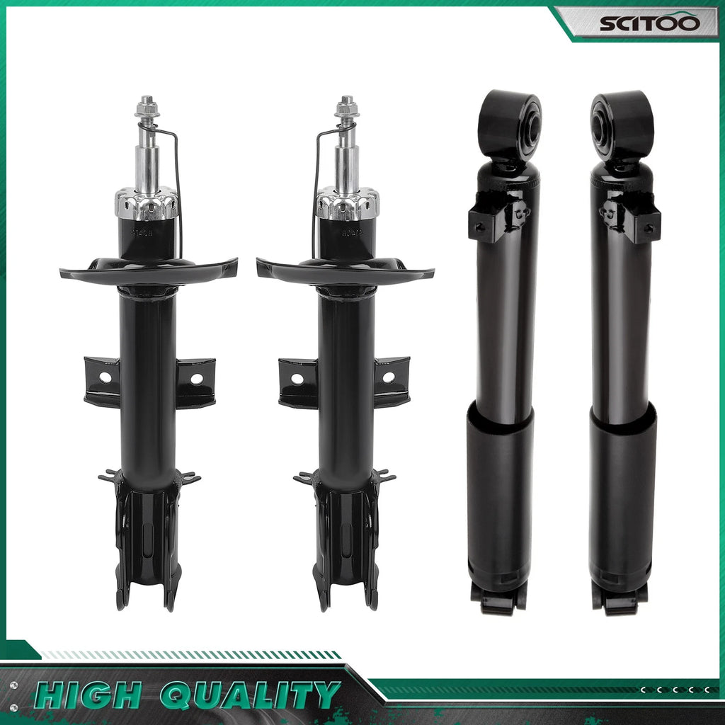 Set of 4 Shocks Struts for Kia Sorento Hyundai Santa Fe (2010–2013)