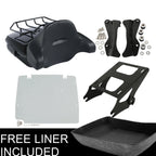 Chopped Trunk Mount Rack Docking Kit for Harley Touring Road Glide (2014–2025)