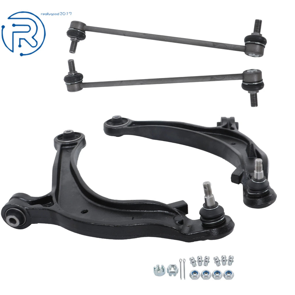 Set of 4 Front Control Arms and Ball Joints for Honda Odyssey 