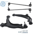 Set of 4 Front Control Arms and Ball Joints for Honda Odyssey 