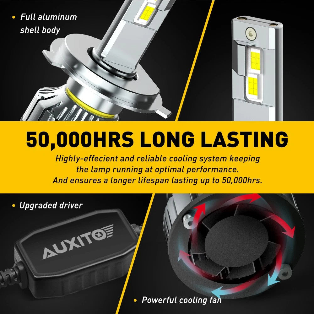 Set of 4 LED Interior Dome Lights for Car Vehicle