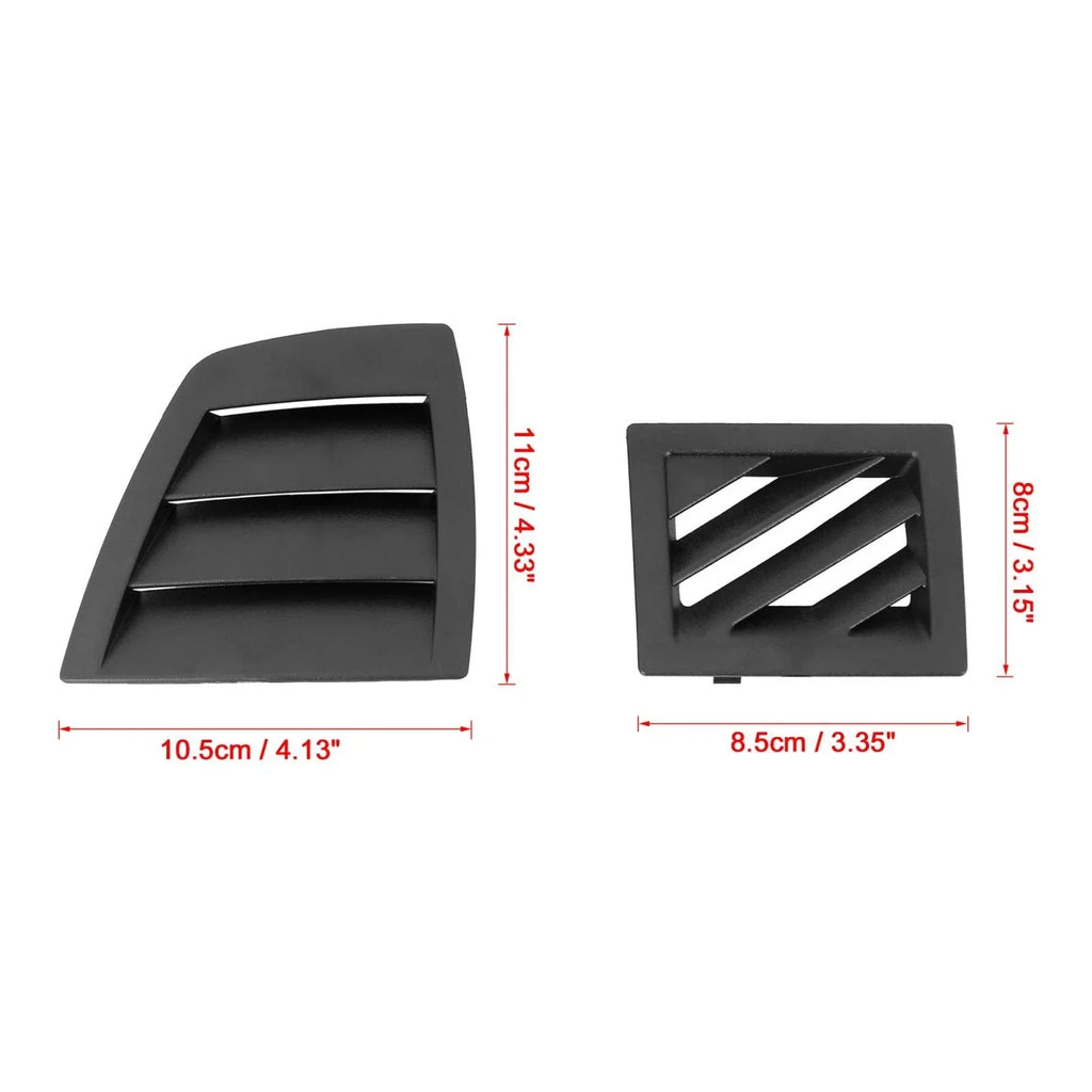 Front Air Vent Grille Cover Set for Dodge Charger, Magnum (2005-2007)