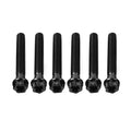 6X M10x45mm Titanium Torx Head Flange Screws for Motorcycle Bike