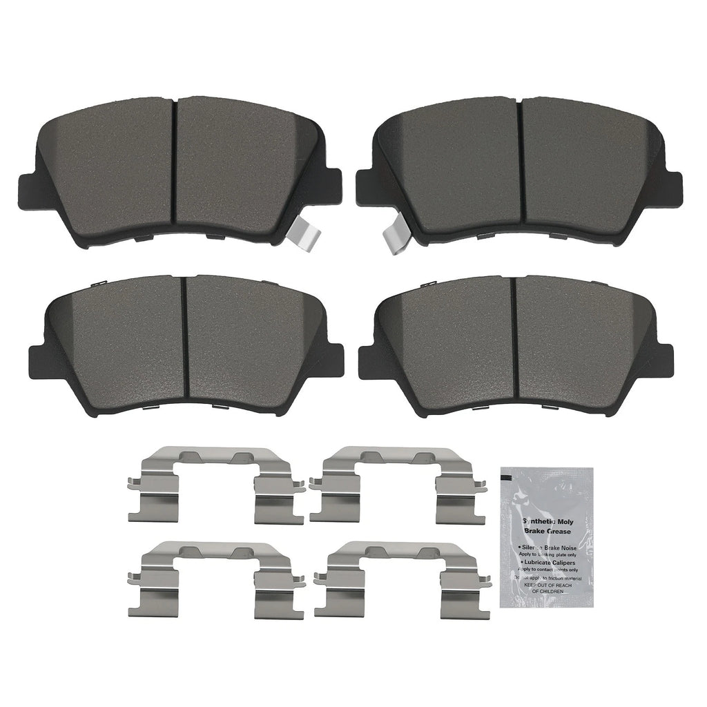 Front Ceramic Brake Pads Kit for Kia Forte/Forte Koup/Forte5 (2014-2016)