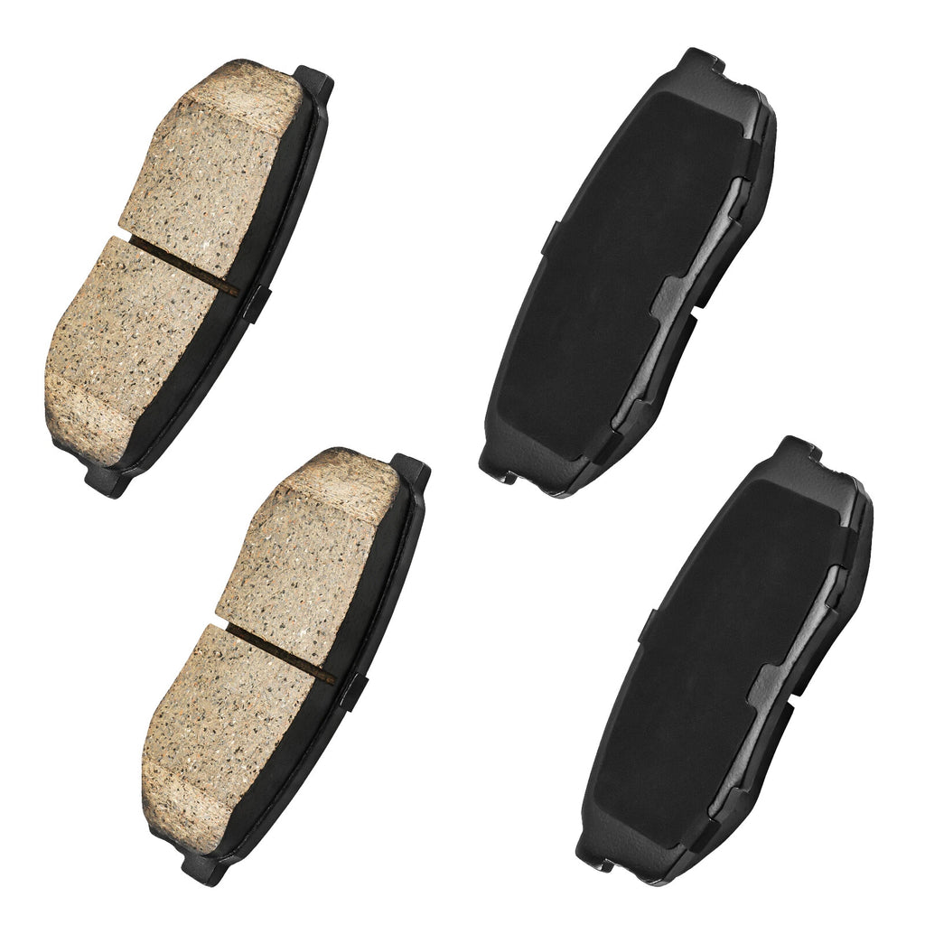 Rear Ceramic Brake Pad Kit for Lexus LX570 Toyota Sequoia Tundra (2007–2017)