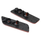 Pair Amber Bumper Light Lens & Reflectors for Volvo S80 (1999–2006)