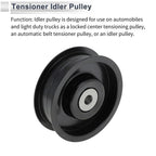 Drive Belt Idler Pulley for Mercedes-Benz W463 (2009-2014) Black 1 x Pc