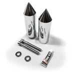 Chrome Spike Extended Frame Slider Protector for Yamaha YZF 600R (1996–2007)