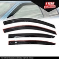Mugen Style Window Vent Visor Rain Guard for Honda Accord Sedan (2008–2012)