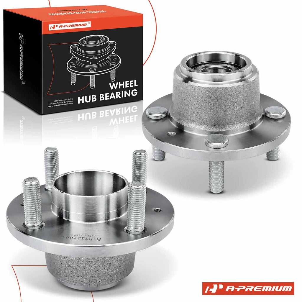 2X Rear Wheel Hub & Bearing Assembly for Chevy Spark (2013–2015) & Aveo (2004–2011)