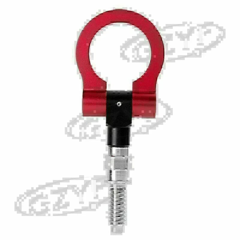 Universal Racing Tow Hook for BMW - Red Aluminum