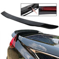 Glossy Black Rear Trunk Spoiler with Brake Light for Honda Civic 4DR (2016–2021)