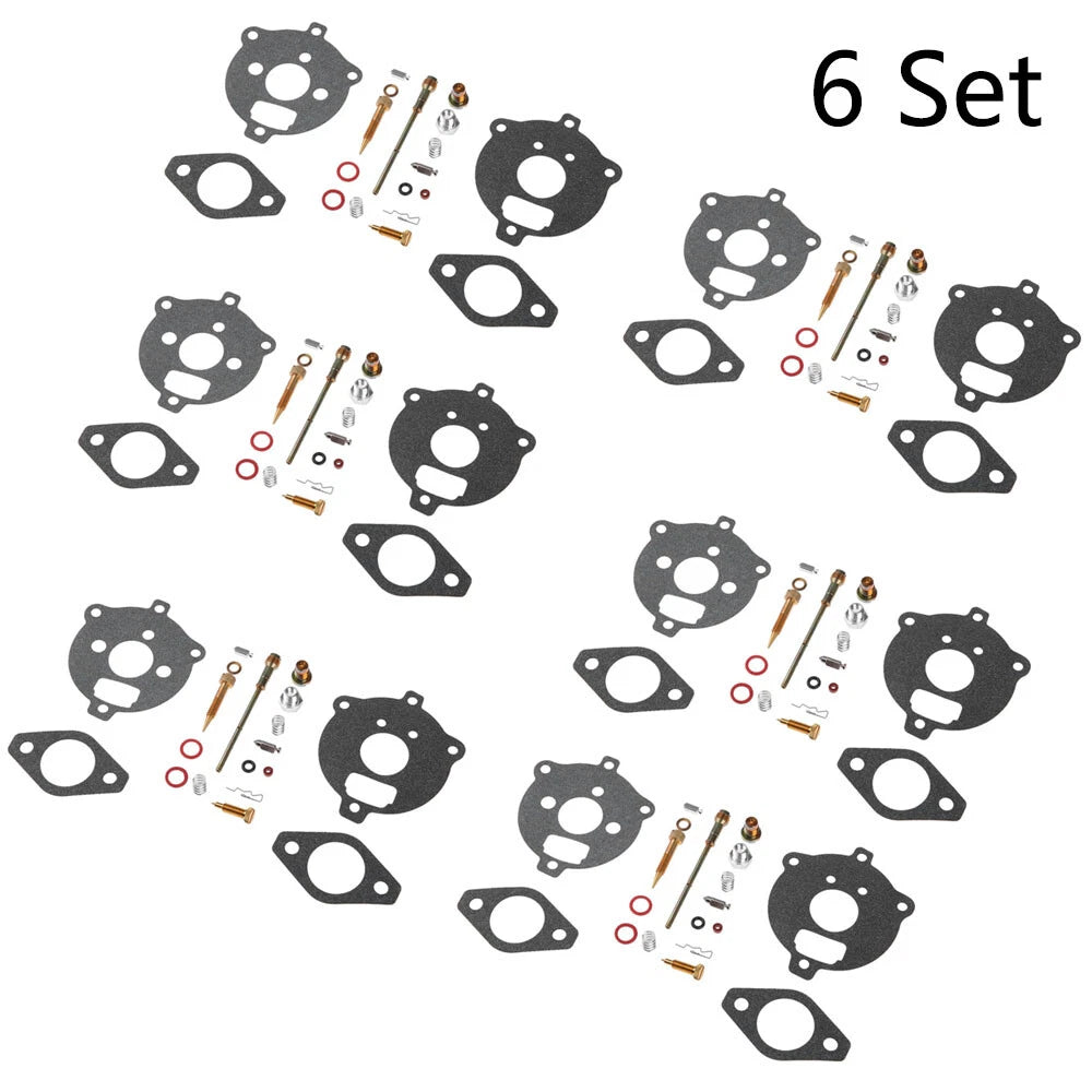 Set of 6 Carburetor Gasket Kit for Briggs & Stratton (394693, 291763, 295938)