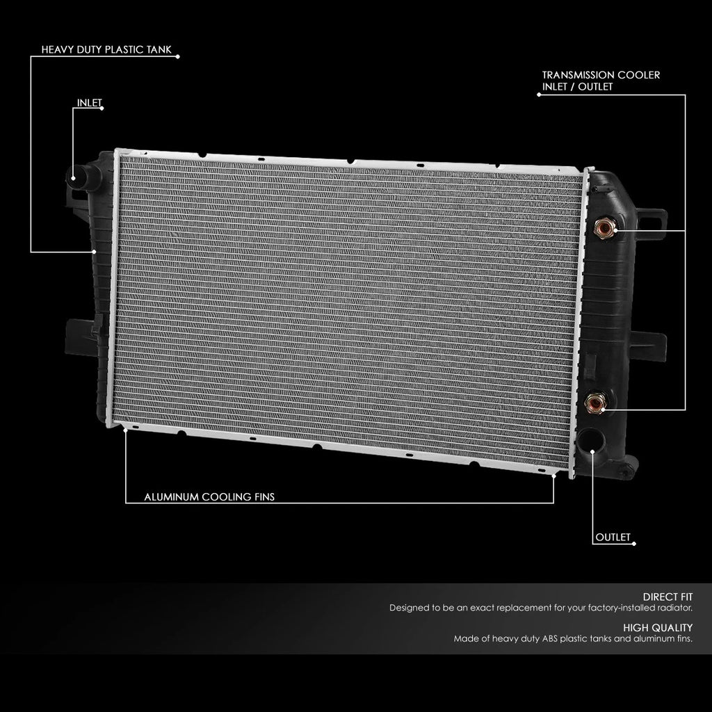 Aluminum Core Cooling Radiator for Silverado Sierra 2500 3500 (2001–2005) 2757
